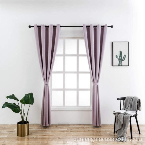 Cortinas de blecaute de lavanda para o quarto de crianças